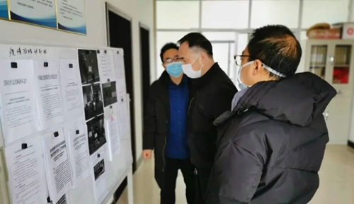周金平先后到楚星公司、松滋肥業(yè)、實(shí)訓(xùn)基地和股份公司檢查疫情防控工作(圖3)