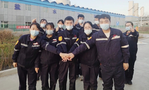 新疆宜化氯堿分廠氯乙烯三班、合成二班榮獲準東開發(fā)區(qū)安全標準化示范班組稱號(圖2)