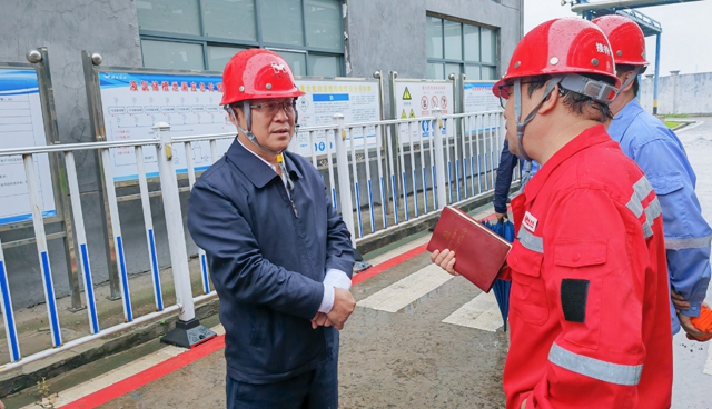 王大真到松滋肥業(yè)、楚星公司和股份公司現(xiàn)場檢查安全生產工作(圖2)