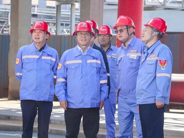 王大真到新疆、青海區(qū)域分子公司現(xiàn)場辦公(圖2)